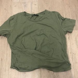 Zara cropped top